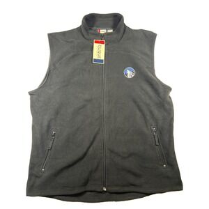 Clique NBA Minnesota Timberwolf's Embroidery New With Tags Sz XXL Vest Black